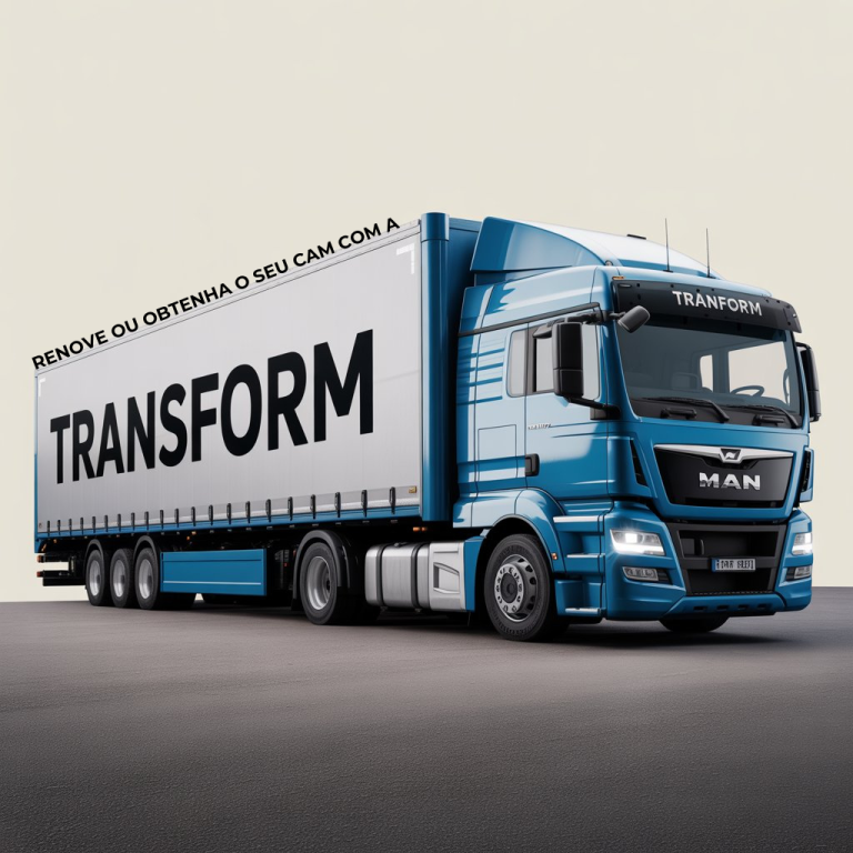 Motorista profissional em formação no Curso CAM da Transform